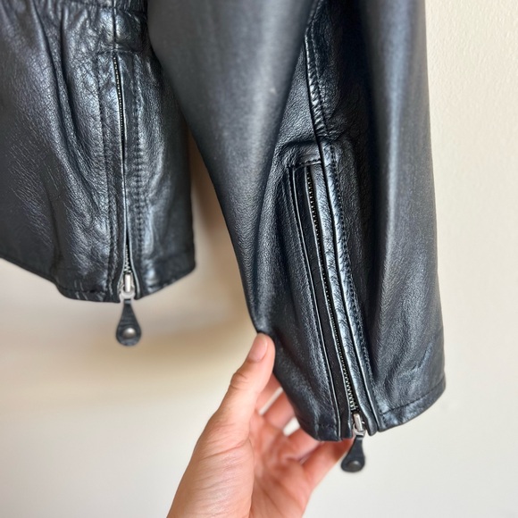 Vintage Harley Davidson Women’s Leather Jacket​​​​ Size S Small - Picture 11 of 11